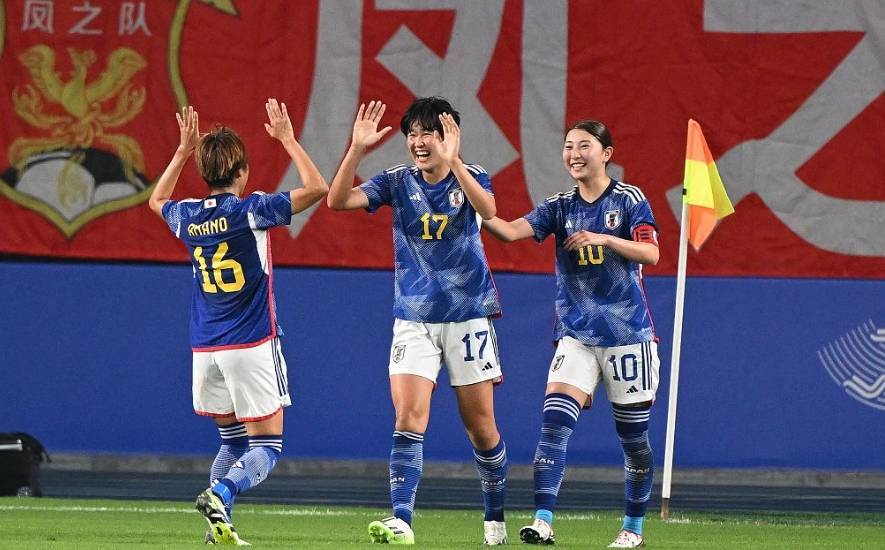 女足亚洲杯：日本队大胜澳大利亚
