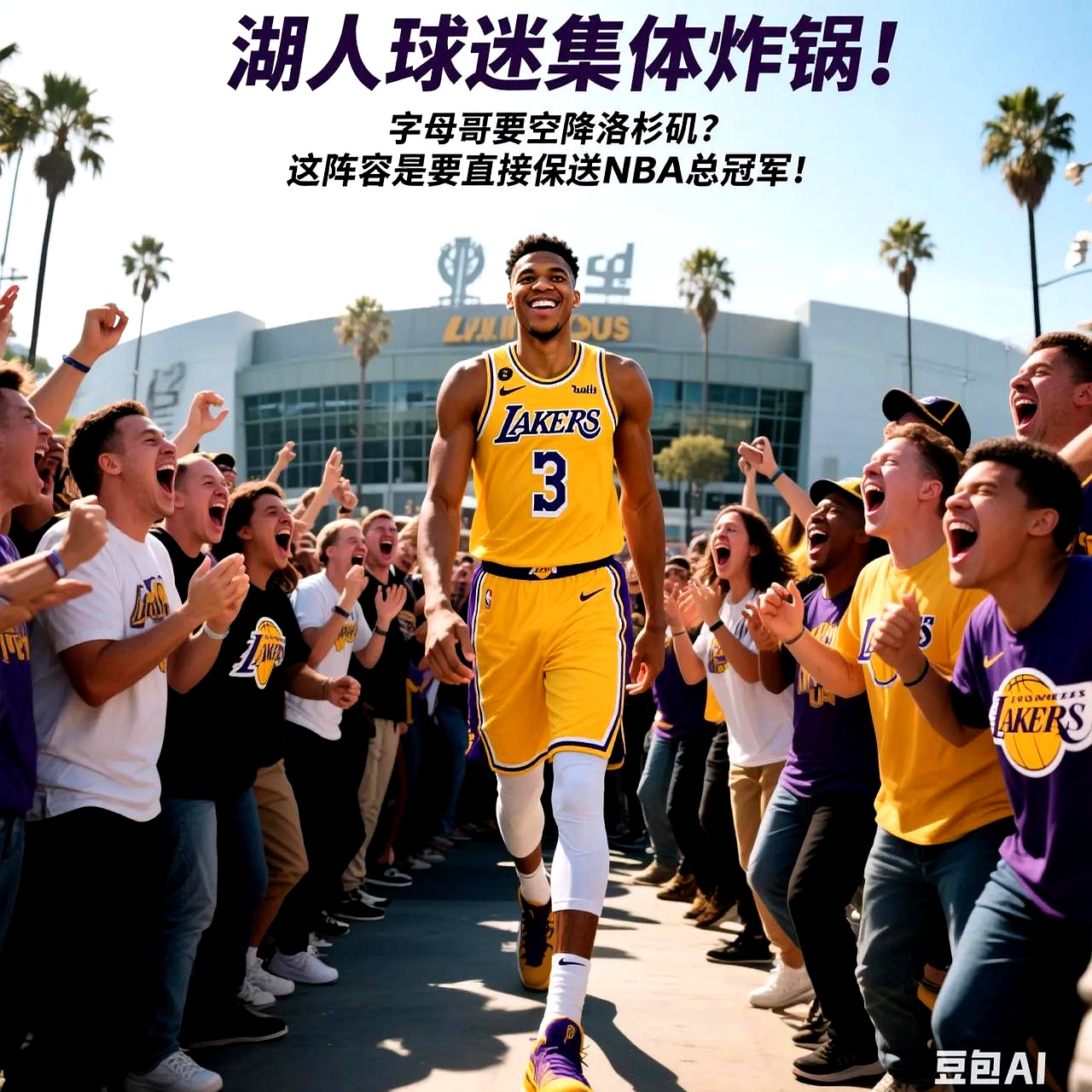 关于湖人碾压雄鹿，字母哥状态火热的信息